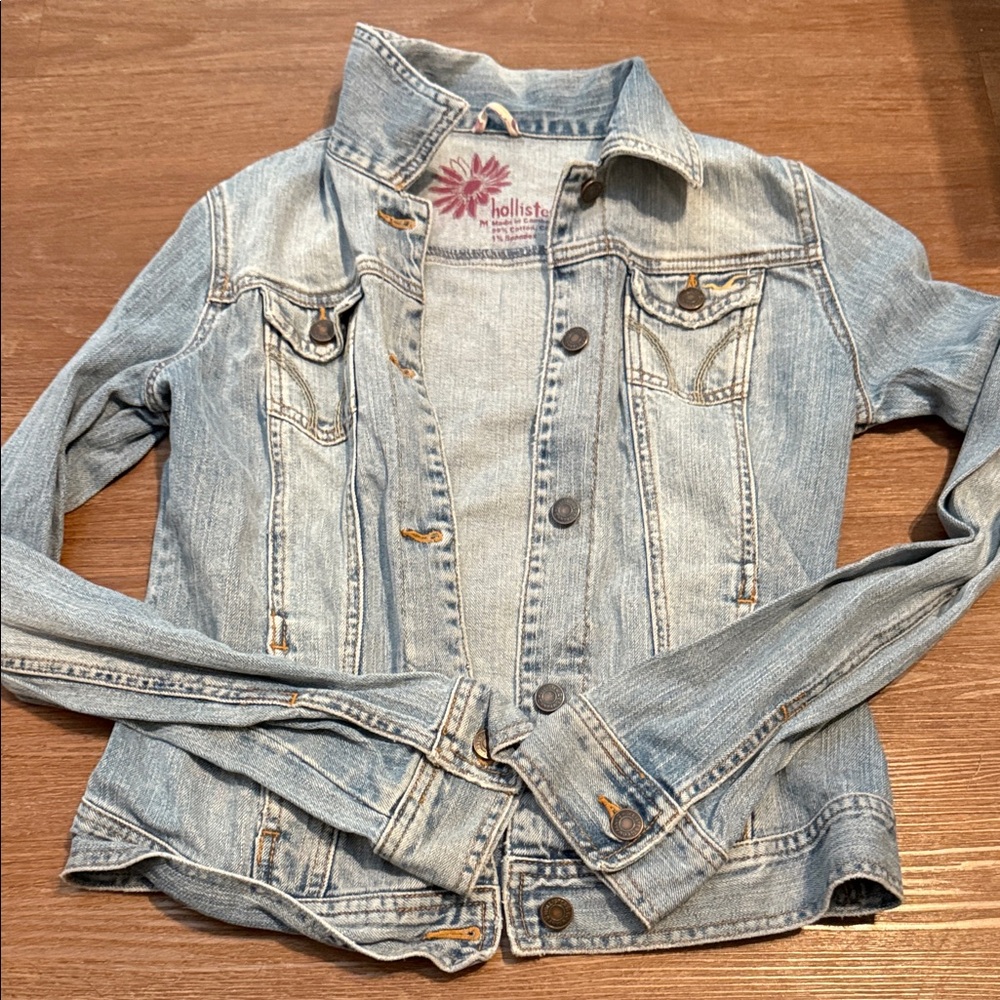 Hollister Faded Blue Denim Jacket